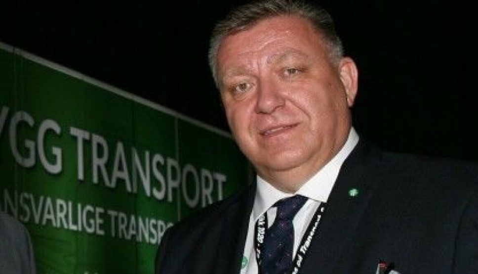 Geir A. Mo, adm. direktør i Norges Lastebileier-Forbund (NLF): - For oss er det transport som gjelder, og at våre medlemmer leverer de beste transportløsningene, noe som i de aller, aller fleste tilfeller involverer en lastebil. Foto: Per Dagfinn Wolden