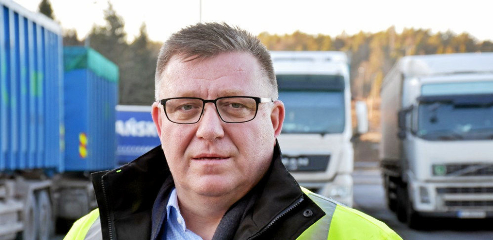 Adm. direktør Geir A. Mo i NLF ber om tydeligere midlertidige covid-19-regler for transportbransjen i Norge nå under pandemien. Foto: NLF