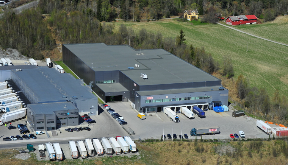 Freja har hatt lager i Fjellbovegen 13 siden 2009, og har leiekontrakt til 2027.
