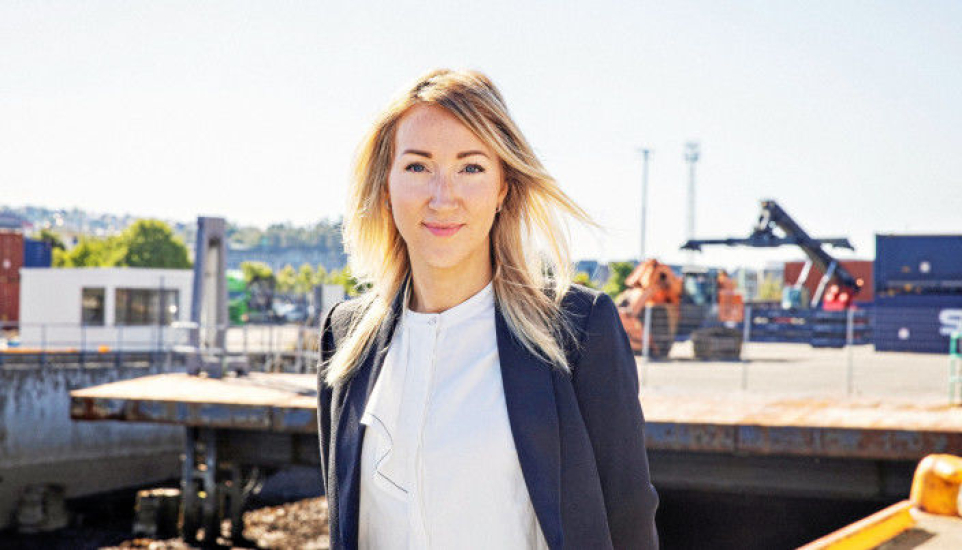 Prosjektleder i Kysthavnalliansen Ann Iren Holm Rise vil ha import langs Norskekysten.mage caption