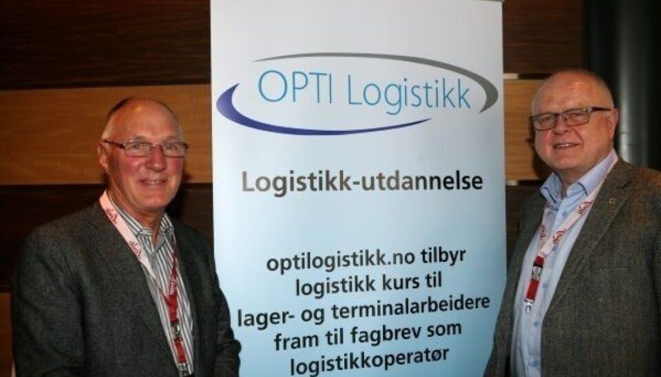 Vi møtte Tom Skipping (t.v.) og Birger Solvang da de på Kielbåten i 2013 lanserte sitt Skype-tilbud. Foto: Per Dagfinn Wolden