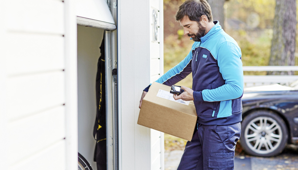 PostNord håndterte over én million pakker i Norge forrige uke.