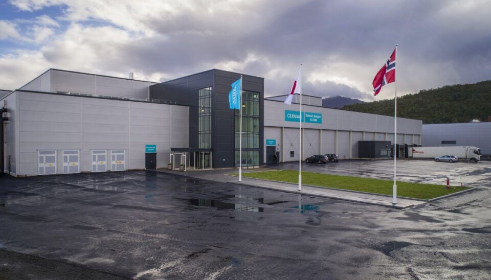 Cermaq-fabrikken i Steigen.