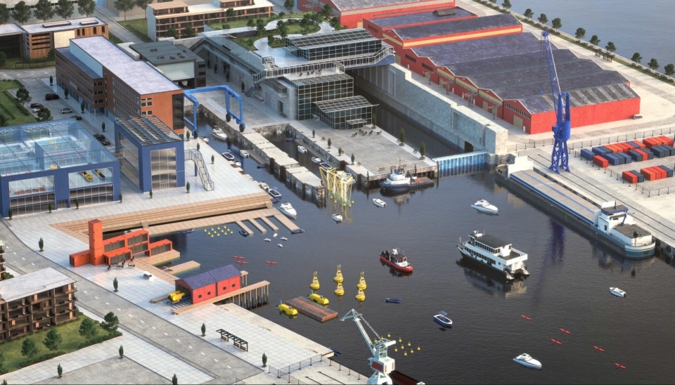 Kanskje vil uttesting av ny maritim og bærekraftig teknologi i Nyhavna-bassenget bli et vanlig syn i framtidens bybilde i Trondheim?