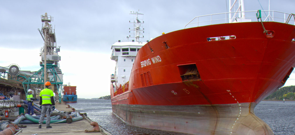 Ifølge havnedirektør Tore Lundestad, sliter flere industribedrifter med å få inn skip til kai, blant annet Denofa.