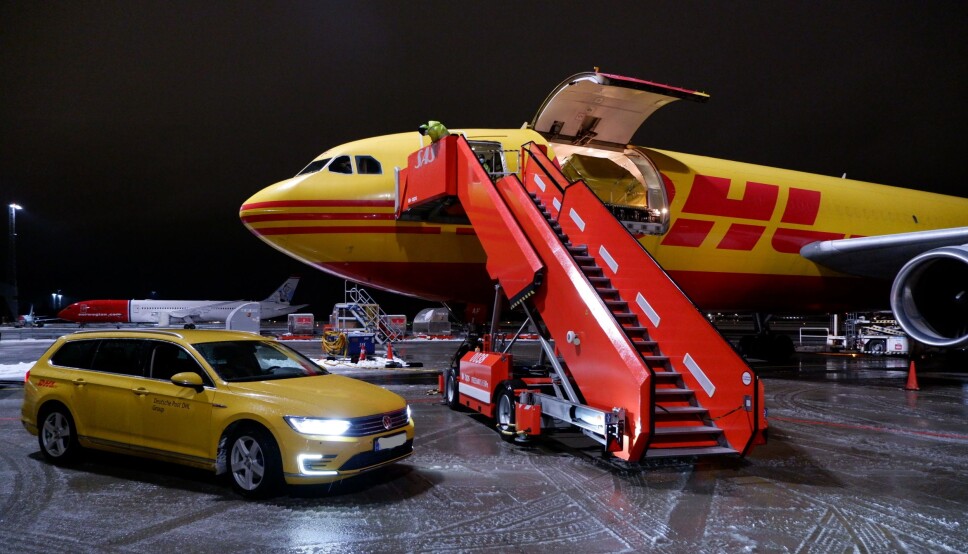 DHL Express står klar med sitt unike logistikknettverk.