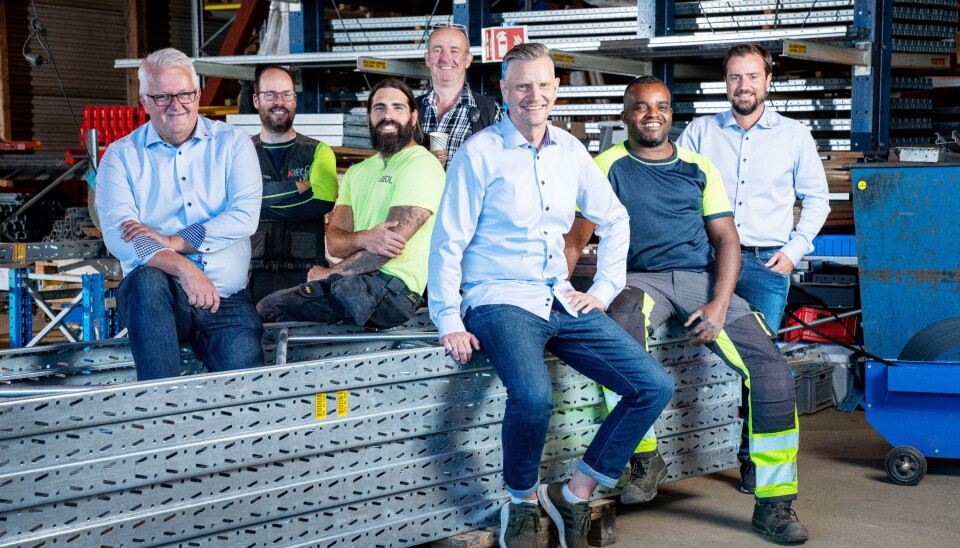 AREOL-TEAMET: Fra venstre: Kjetil Bredesen, Marco Gregòrio, Sergio Fernandez, Per Svere, Kjetil Bergseth, Jose Almeida og John Magne Bekkevold. AREOL-TEAMET: Fra venstre: Kjetil Bredesen, Marco Gregòrio, Sergio Fernandez, Per Svere, Kjetil Bergseth, Jose Almeida og John Magne Bekkevold.