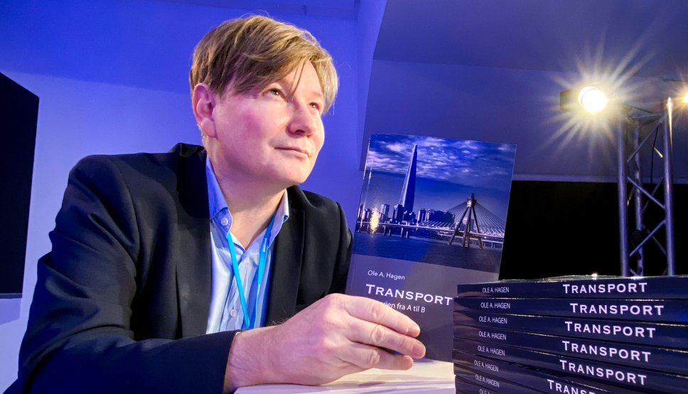 Ole Andreas Hagen har brukt mye tid under Covid-19-pandemien til å tenke gjennom transporthistorien som grunnlag for sin nye bok.