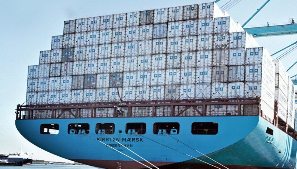 Mærsk har et overskudd før skatt på rundt 28 milliarder kroner i 20120.