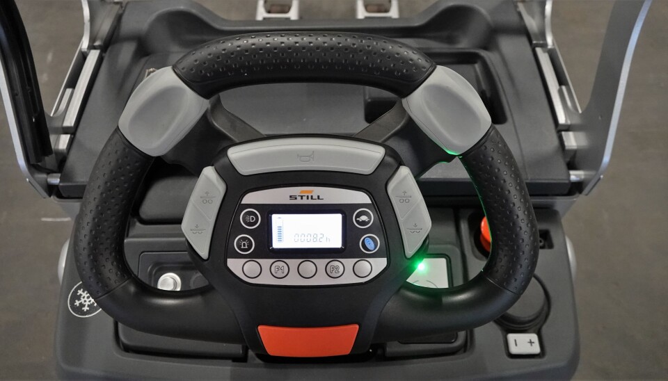 NYTENKNING: Ny løsning for palletrucker, Stills EasyDrive-ratt.