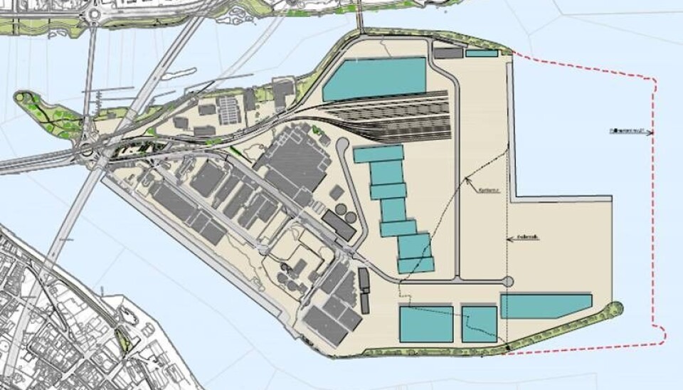Det er store utbyggingsplaner i Drammen Havn, men det er vanskelig å ta avgjørelser når det er uklart hva som blir realisert av jernbaneplanene.