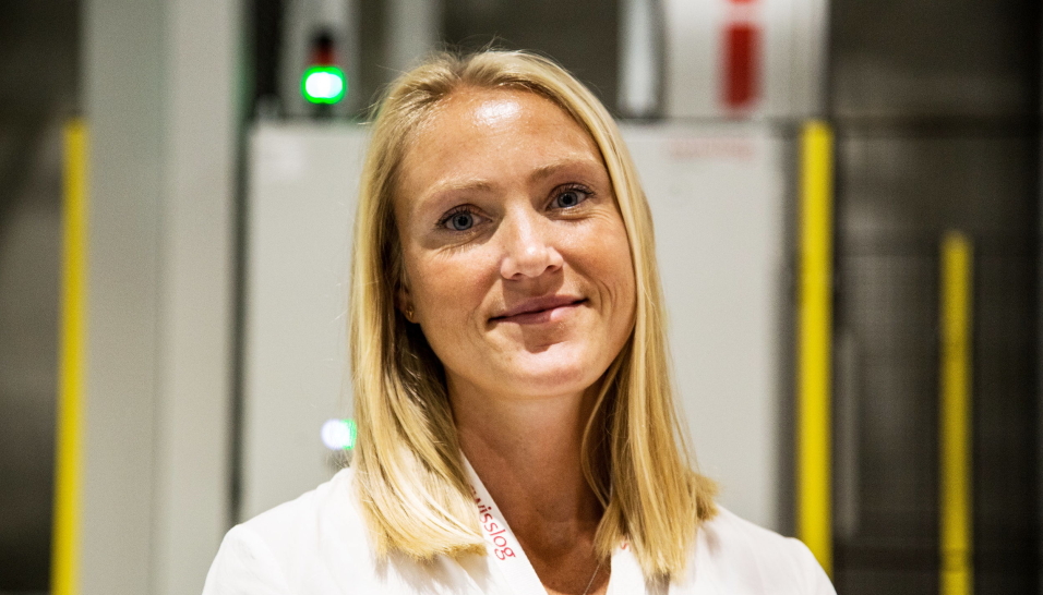 SER MULIGHETER: Mari Låtun Stebekk er salgssjef for integrerte løsninger i Swisslog AS