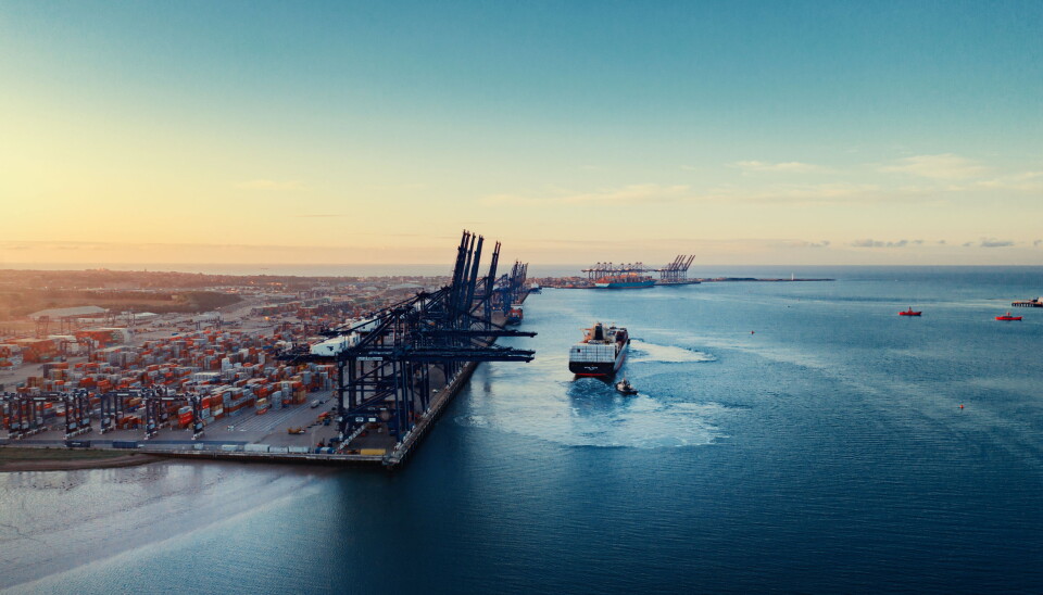 DYRT: Prisen på å frakte en container fra Asia til Europa har eksplodert det siste året.