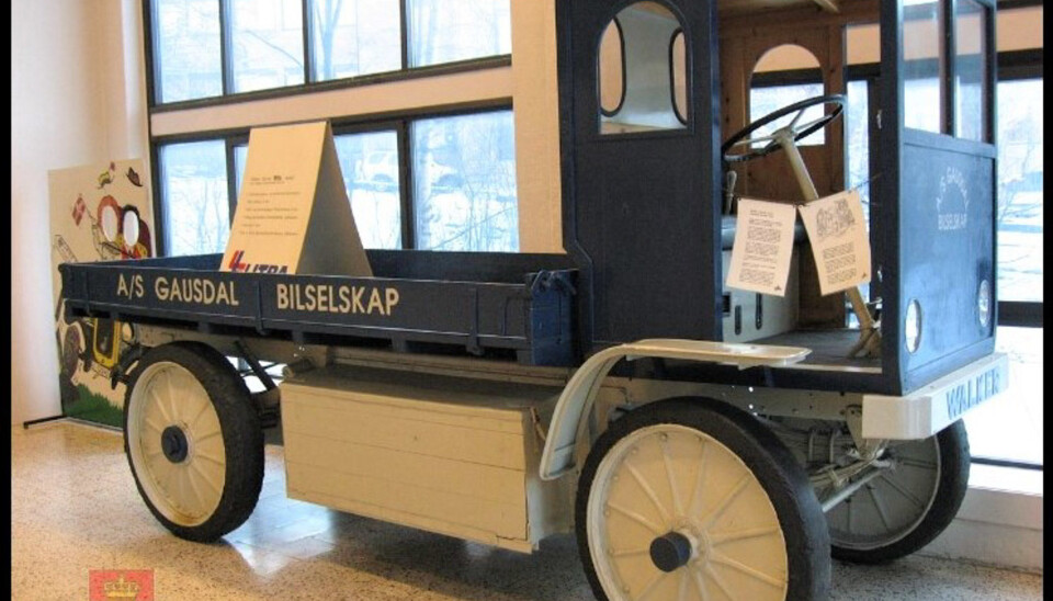 Walker Electric -årsmodell 1916 ble brukt som godsrute på en strekning på 60 kilometer - fra Lillehammer til nabokommunen Gausdal. Det var minst en ladestasjon på strekningen.