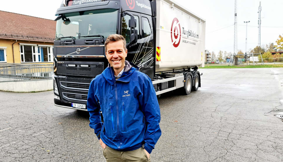 Samferdselsminister Knut Arild Hareide ønsker mer effektiv sanksjonering av kabotasjebrudd.