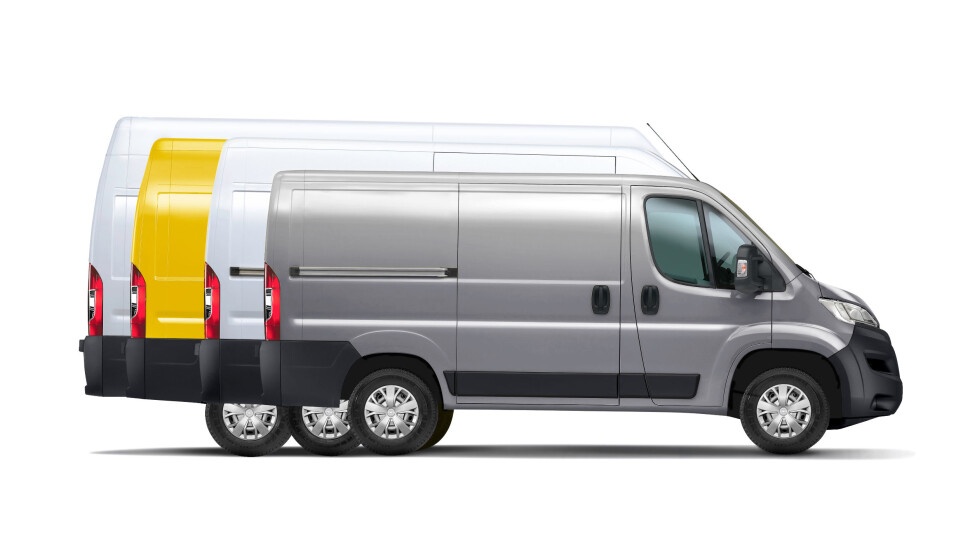 STOR, STØRRE, ENDA STØRRE, STØRST: Opel Movano-e kommer i tre ulike høyder og fire ulike lengder, med lastevolum som spenner fra 8 til 17 kubikkmeter. STOR, STØRRE, ENDA STØRRE, STØRST: Opel Movano-e kommer i tre ulike høyder og fire ulike lengder, med lastevolum som spenner fra 8 til 17 kubikkmeter.