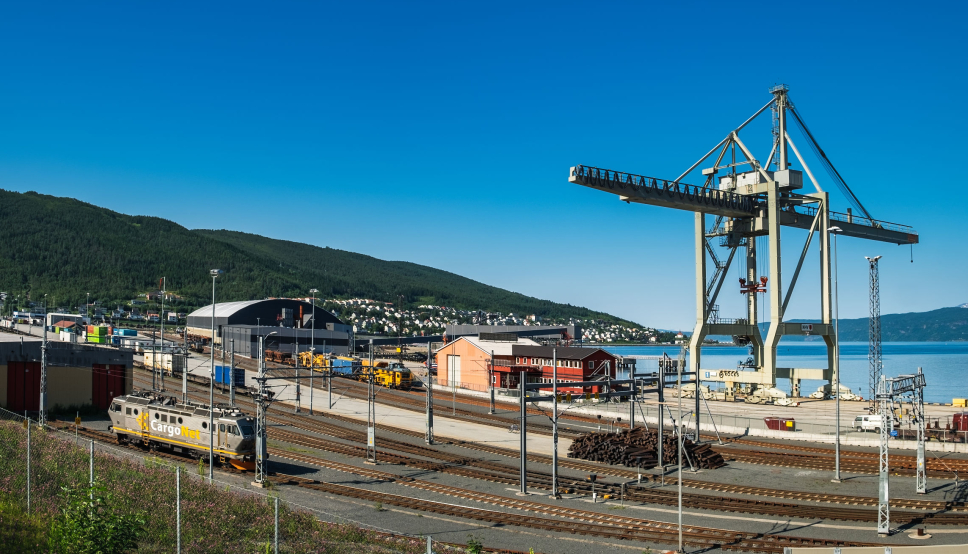 Godsterminalen i Narvik ligger an til å bli rustet opp.