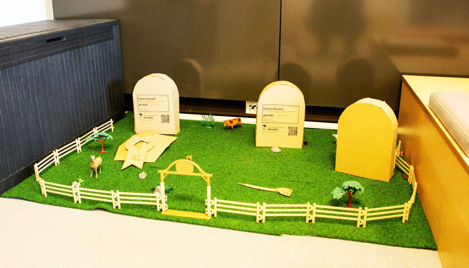 På Innovasjonshuben er det lov å «feile», og det er til og med en egen liten gravlund for ideer som har tatt kvelden.