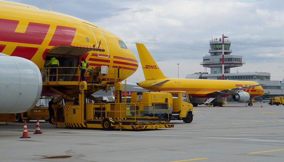 DHL-fly ved flyplassen i Linz i Østerrike, der det nye selskapet vil være basert.