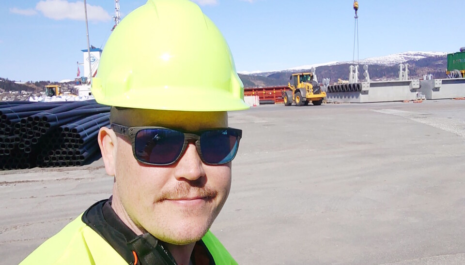 Logistikksjef Lars Christian Kvam Pedersen, Helgeland Plast AS.