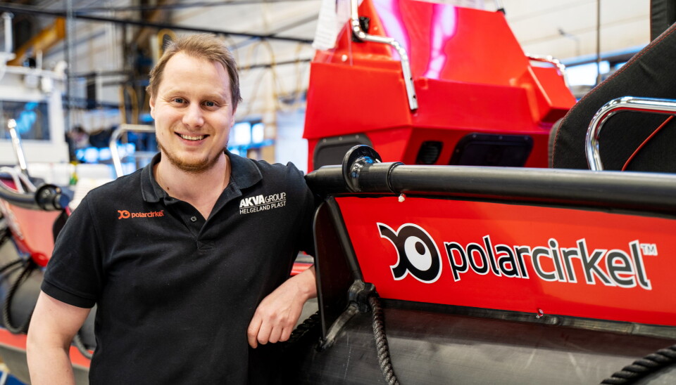 Freddy Bakken Braseth er salgansvarlig for Helgeland Plast AS.