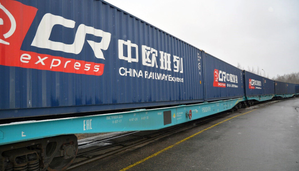 DET GÅR ALLTIDS ETT TOG: Togtransporten fra Asia til Europa har tatt seg kraftig opp, blant annet har det finske selskapet Nurminen Logistics flere ukentlige avganger mellom Helsinki og Kina, blant annet med forgreninger til Narvik. DET GÅR ALLTIDS ETT TOG: Togtransporten fra Asia til Europa har tatt seg kraftig opp, blant annet har det finske selskapet Nurminen Logistics flere ukentlige avganger mellom Helsinki og Kina, blant annet med forgreninger til Narvik.