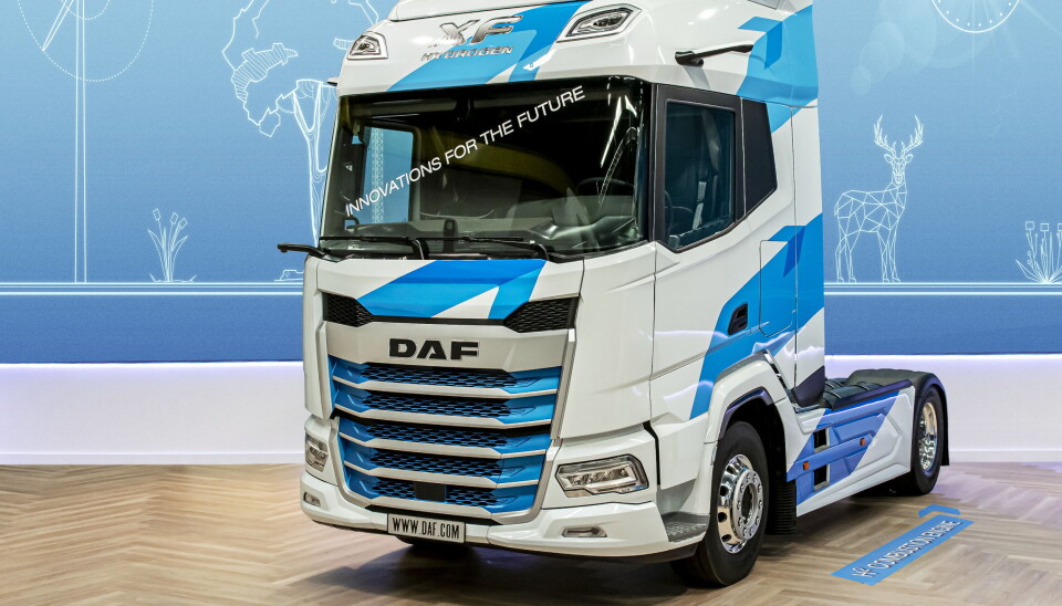 FREMTIDEN: Prototype på en fremtidig hydrogenbil.