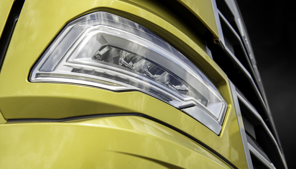 LYS: Led-lyse er standard på de nye modellene fra Daf.