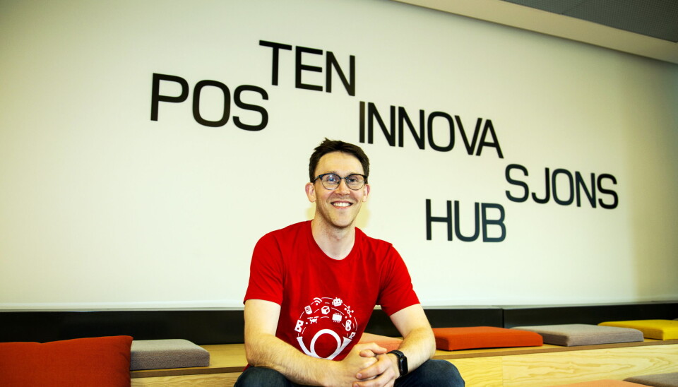 LEDER FOR FREMTIDSTEKNOLOGI: Sven Richard Magerøy Tønnessen tror den teknologiske utviklingen vil føre til at den digitale og den fysiske verden vil smelte mer og mer sammen.