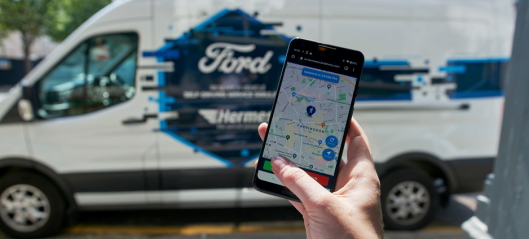 Ford setter «førerløse» varebiler i tjeneste