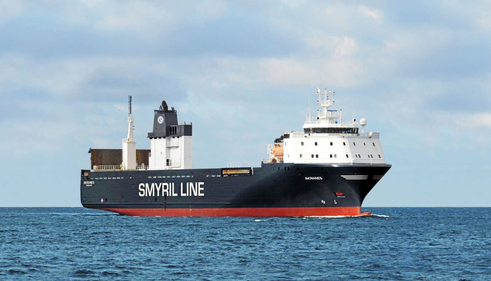 Smyril Line Cargos godsferge MV Akranes