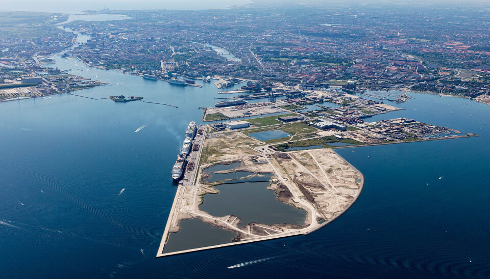 Ytterst på tuppen av Nordhavn skal det bygges ny containerterminal på et område som er i ferd med å fylles ut. Dagens containerterhavn med tre kraner kan sees litt lenger inn på halvøya.