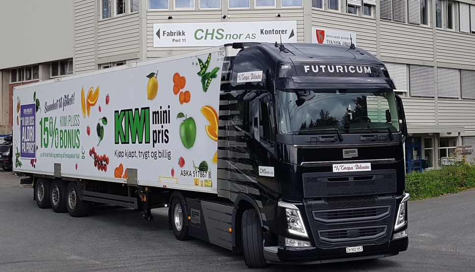 «Emma» er utviklet av sveitsiske Designwerk under varemerket Futuricum, og testes nå for Asko Transport.