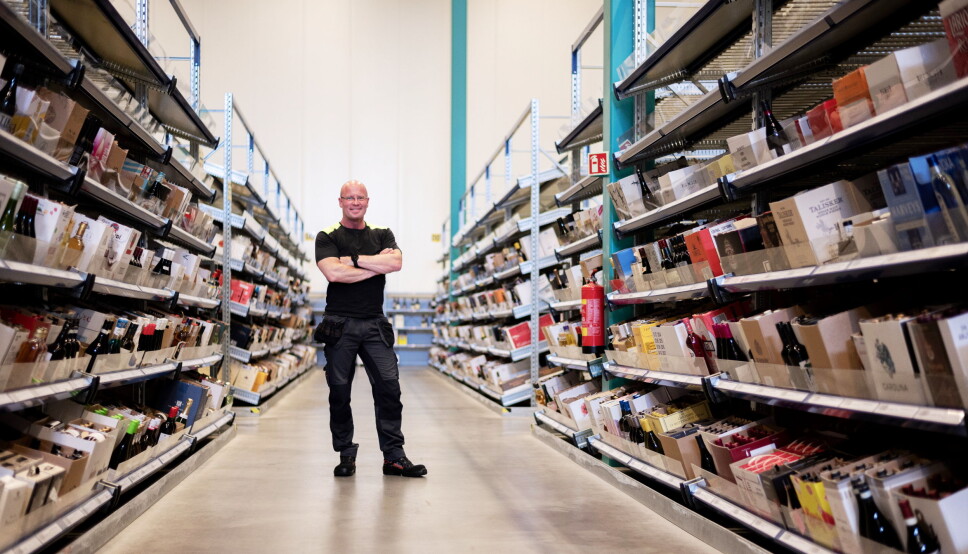 FIKK KJØRT SEG: - Vi lå i forkant hele tiden, og kom oss gjennom det med «blod, svette og tårer», forteller Vinmonopolets eLager-sjef Tom Hamre om den voldsomme økningen.