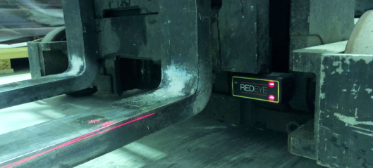Norsk laser gjør trucken sikrere
