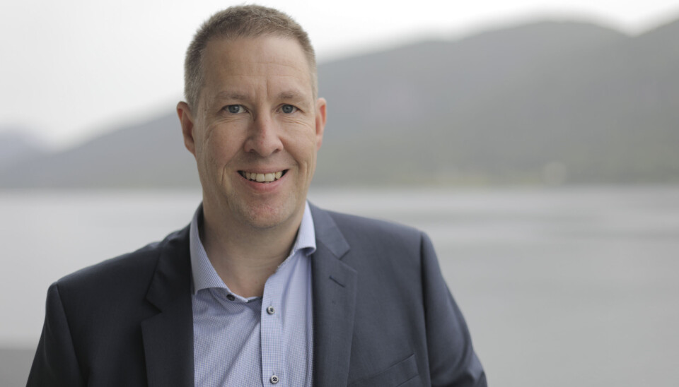 Ove Gjelstenli, salgsdirektør i Maritech. Ove Gjelstenli, salgsdirektør i Maritech.