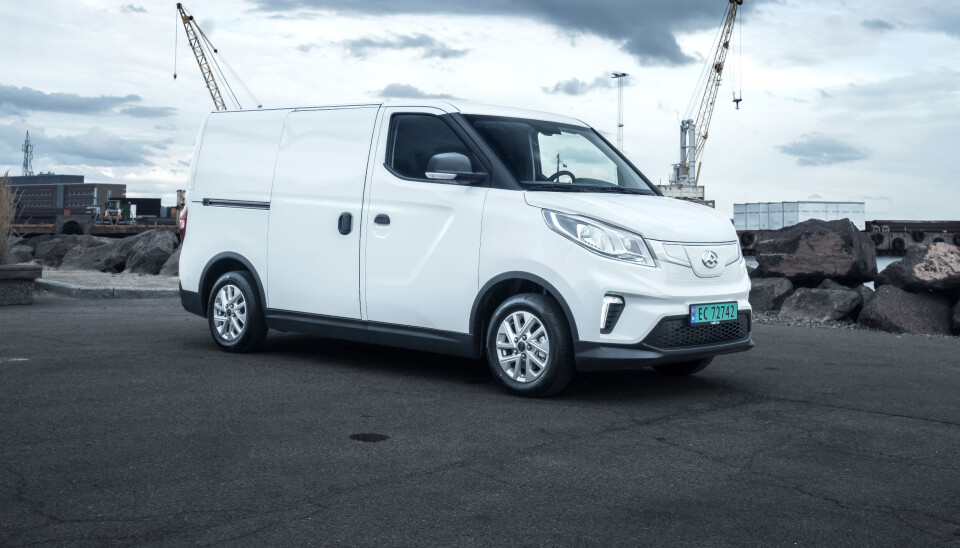 Maxus e-Deliver 3 i oppgradert utgave