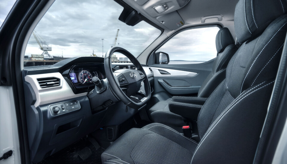 Maxus e-Deliver 3 i oppgradert utgave