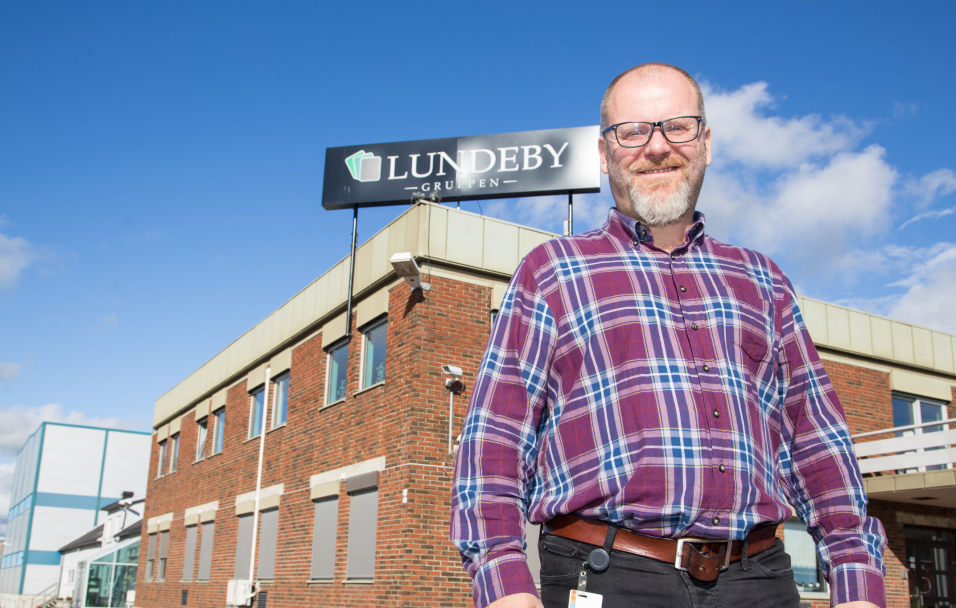 FAMILEBEDRIFT: Daglig leder Helge Gabriel Lundeby er barnebarn av grunnleggeren fra 1930-tallet.
