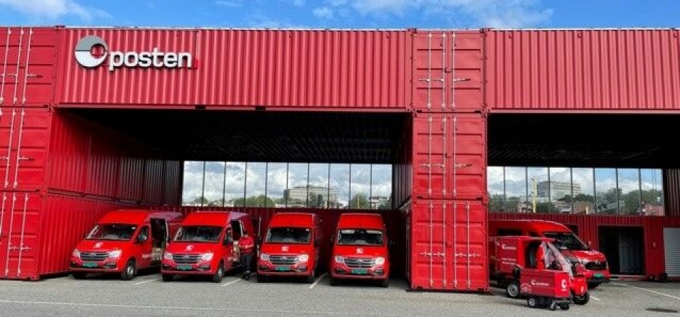 Posten har i likhet med DB Schenker og DHL Express før dem, etablert en hub for utslippsfri distribusjon i Oslo sentrum.