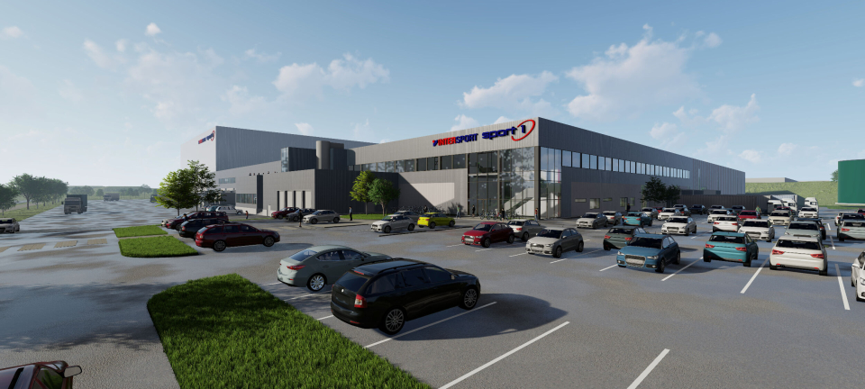 Sport Holding blir første innflytter i Oslo Logistikkpark Gardermoen