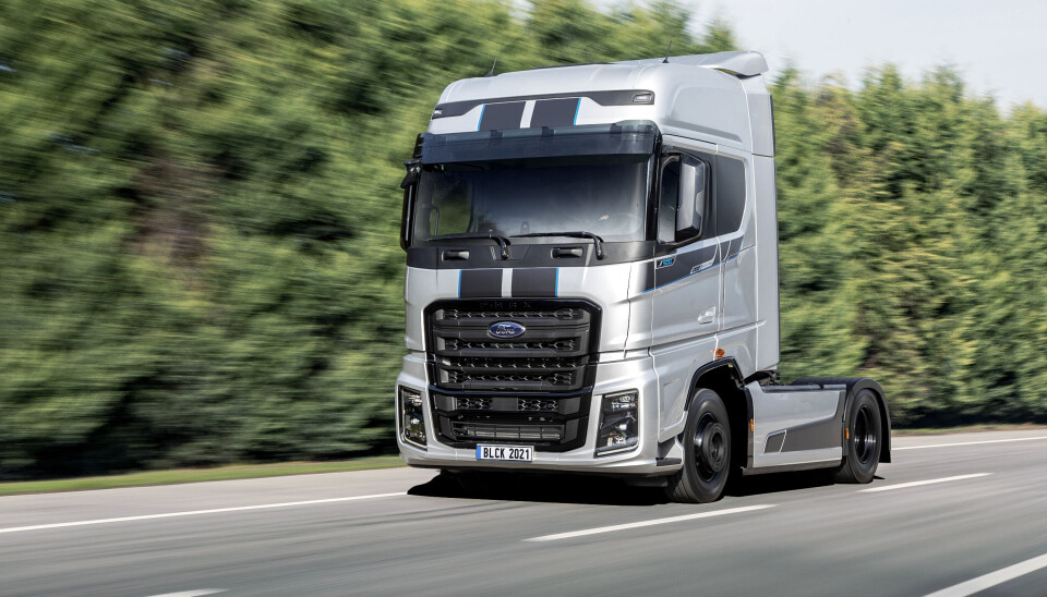 Ford F-Max Blackline skal vises på Oslo Motor Show. Foto: Ford Trucks