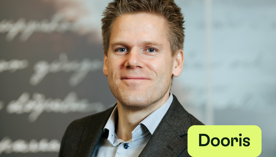 KLAR: – Fantastisk å endelig kunne lansere “Dooris”, sier daglig leder Niklas Hyden. Foto: Schibsted. KLAR: – Fantastisk å endelig kunne lansere “Dooris”, sier daglig leder Niklas Hyden. Foto: Schibsted.