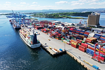 Containerhavna i Oslo er i verdenstoppen i effektivitet