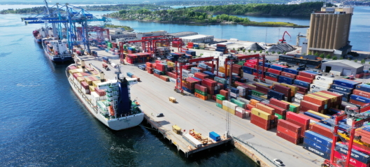 Containerhavna i Oslo er i verdenstoppen i effektivitet