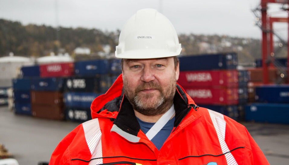 BEKYMRET 3: Terminalsjef for Yilport Oslo, Bjørn Engelsen. BEKYMRET 3: Terminalsjef for Yilport Oslo, Bjørn Engelsen.