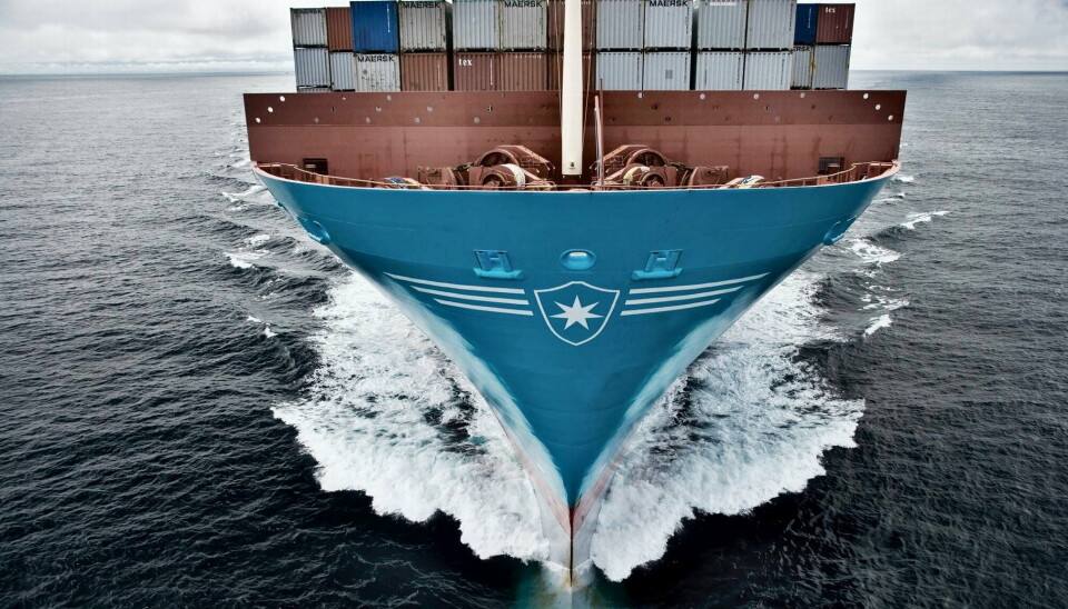 Det er gode tider å ha stor kapasitet på containerskip. Det er gode tider å ha stor kapasitet på containerskip.