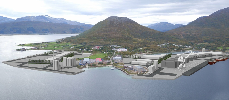 Ved Rødskjær ønsker Harstad Havn å bygge 1000 mål med næringsarealer.