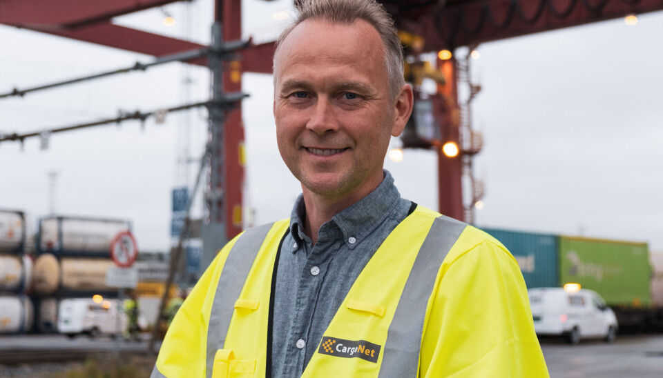 TROR PÅ VEKST: Carl-Fredriksen Karlsen signaliserer at- CargoNet vil engasjere seg sterkere i den europeiske delen av togforsendelsene fra og til Kina framover.