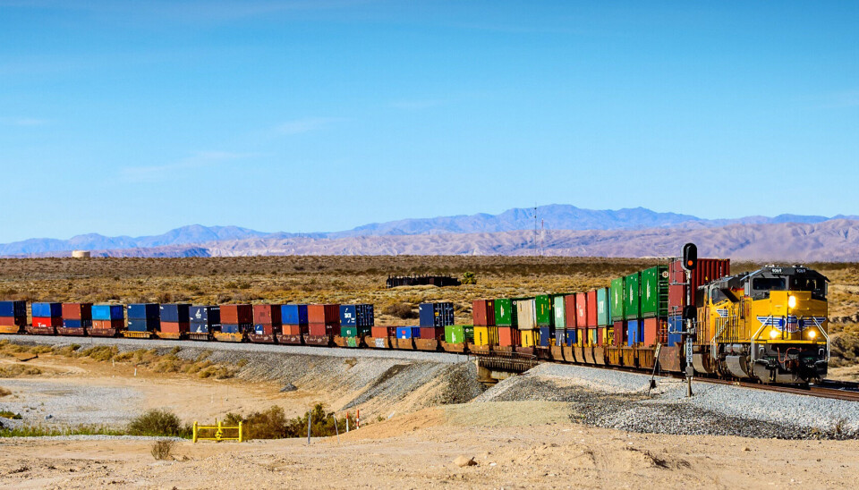 ØDE: Vekt- og lengdebegrensninger på godstogene fra Kina er også satt fordi lange strekninger av disse toglinjene går gjennom øde og uveisomme områder. Om uhellet skulle være ute og lokomotiv eller vogner velte kan man ikke uten videre regne med at en kranbil er tilgjengelig.